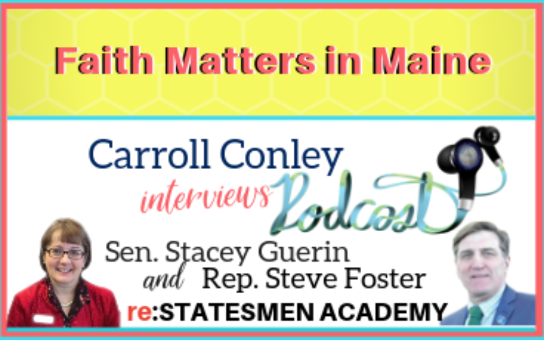 Carroll Conley interviews Sen. Stacey Guerin and Rep. Steve Foster about STATESMEN ACADEMY