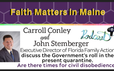 Carroll Conley interviews John Stemberger, Executive Director of Florida Family Action