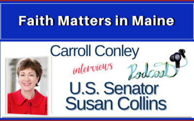 Carroll Conley interviews U.S. Senator Susan Collins