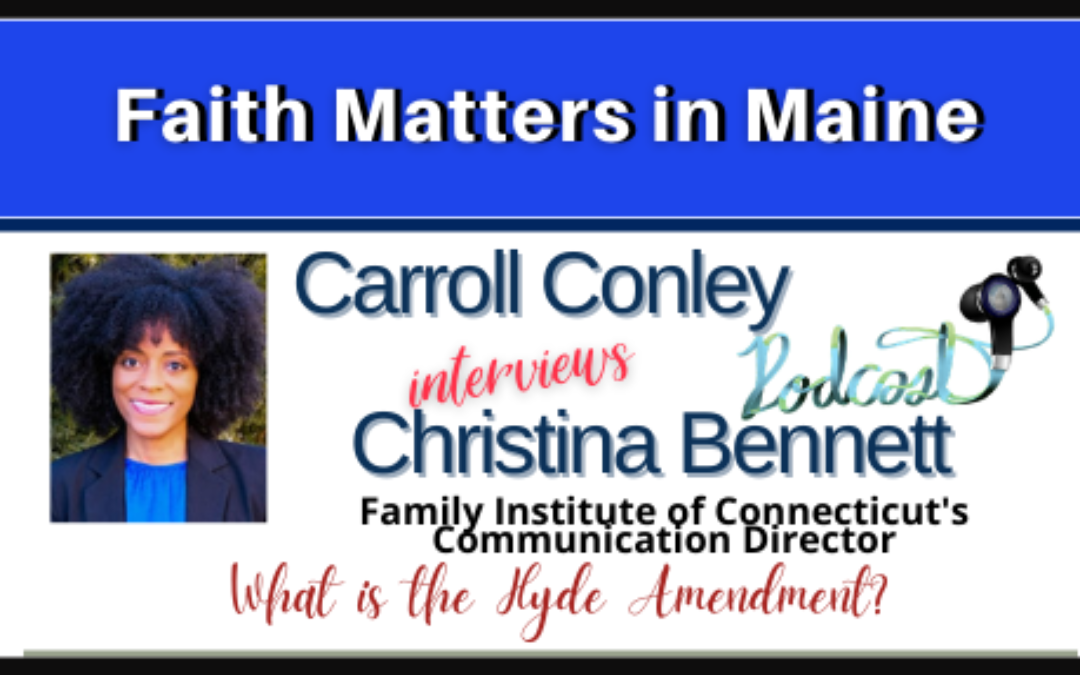 Carroll Conley interviews Christina Bennett, Communications Director for Family Institute of Connecticut