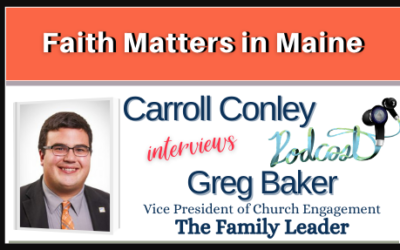 Carroll Conley interviews Greg Baker, Vice President of Church Engagement for The Family Leader in IOWA