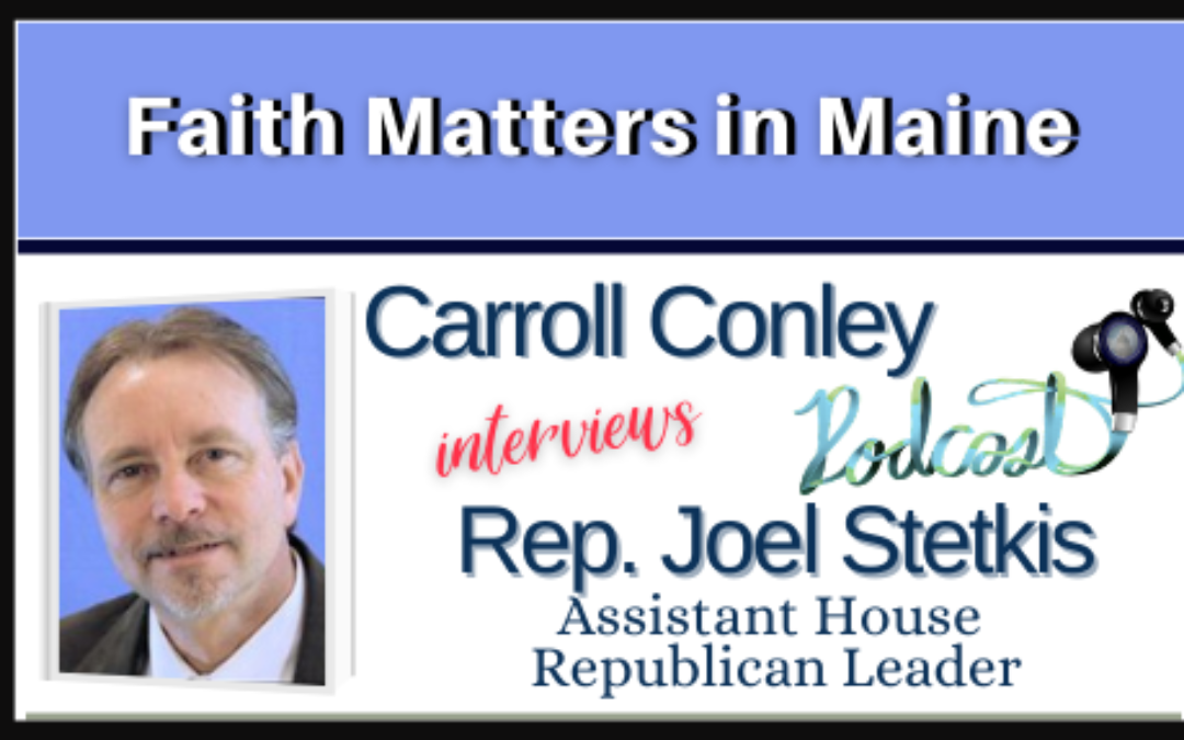 Carroll Conley interviews Rep. Joel Stetkis