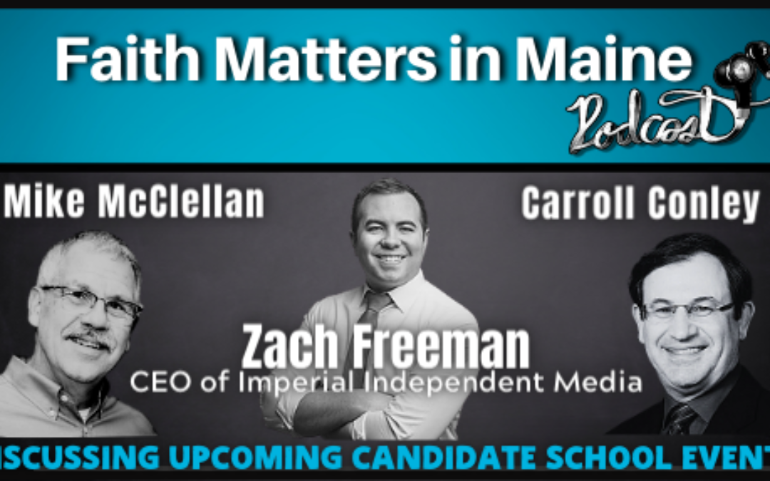 Mike McClellan, Carroll Conley, and Zach Freeman discuss upcoming candidate training events