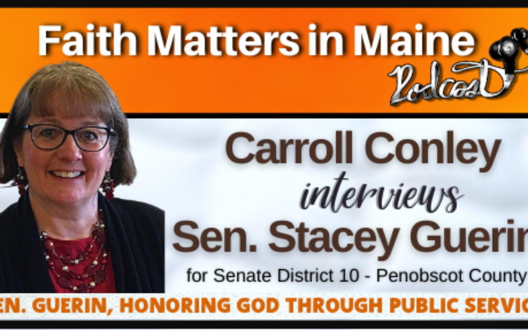 Carroll Conley interviews Sen. Stacey Guerin
