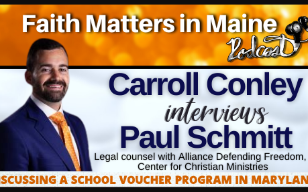 Carroll Conley interviews Paul Schmitt, Legal counsel with ADF