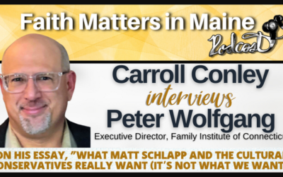 Carroll Conley interviews Peter Wolfgang, Executive Director of Family Institute of Connecticut