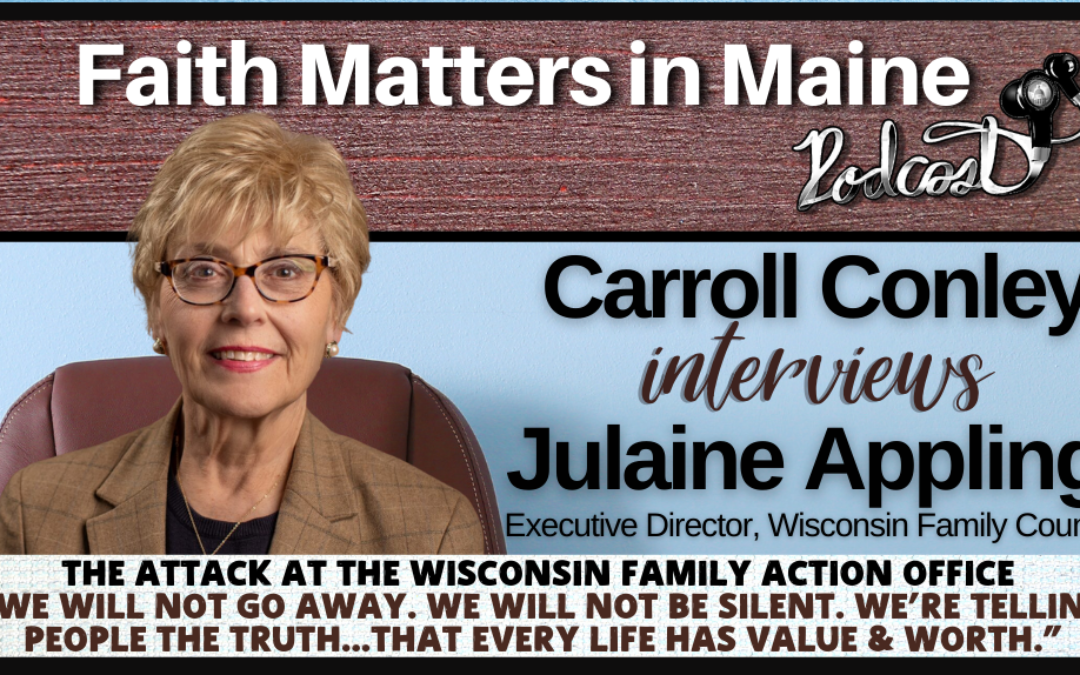 Carroll Conley Interviews Julaine Appling About The Attack At The Wisconsin Family Action